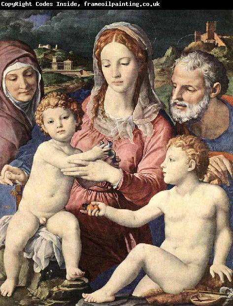 Agnolo Bronzino Holy Family